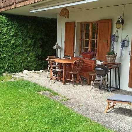 Cozy Apartment In The Heart Of The Alps Château-d'Oex Exterior foto